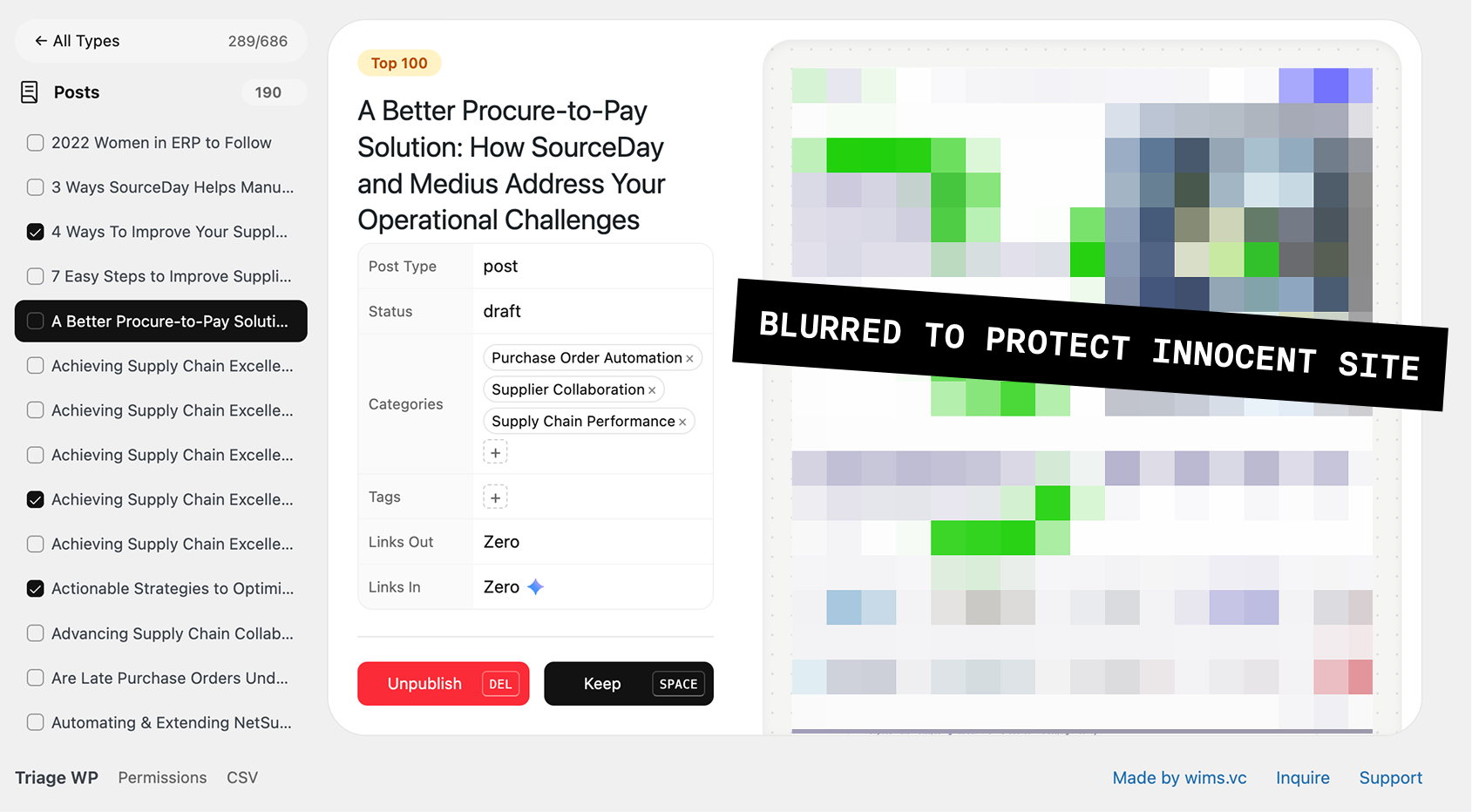 Triage WP Screenshot 4